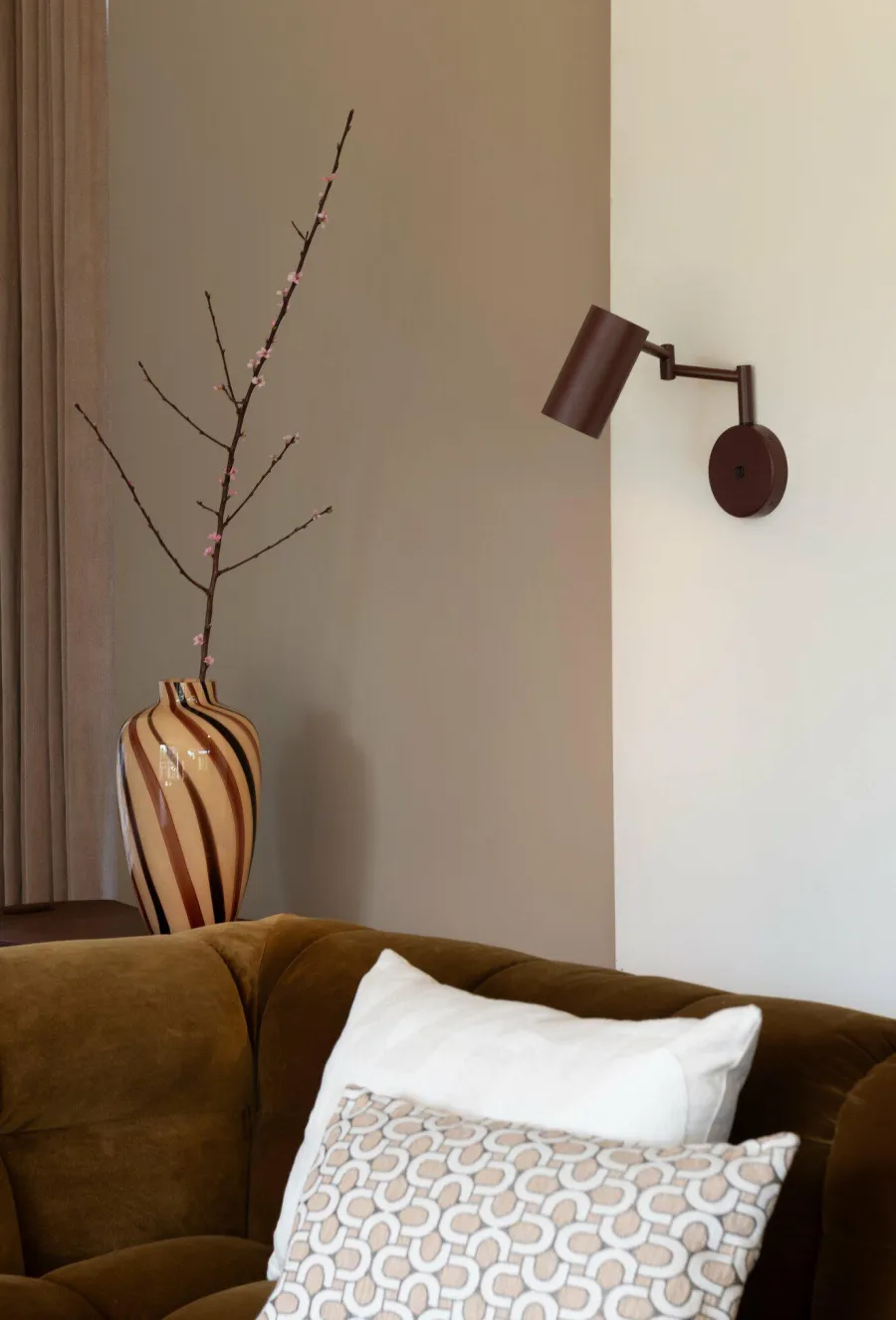 it's about RoMi Wandlamp Bilbao burgundy Best