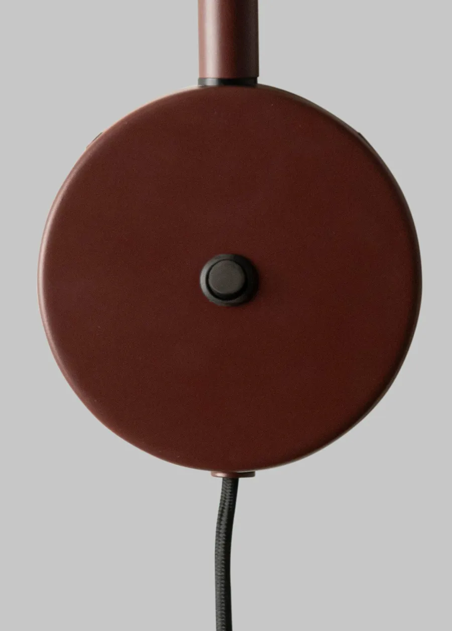 it's about RoMi Wandlamp Bilbao burgundy Best