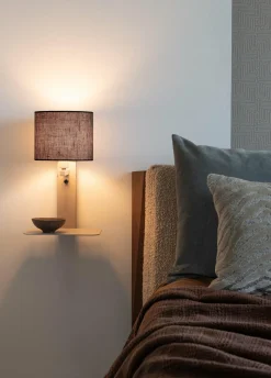 it's about RoMi Wandlamp Florence zand/kap 1815 zwart Hot