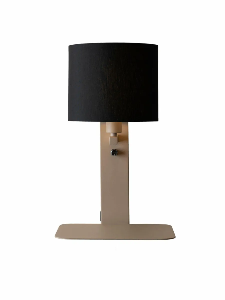 it's about RoMi Wandlamp Florence zand/kap 1815 zwart Hot