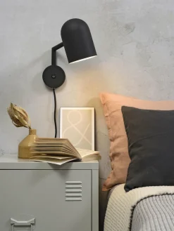 it's about RoMi Wandlamp ijzer Marseille zwart New