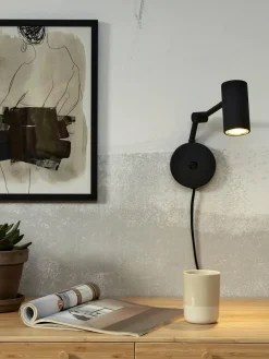 it's about RoMi Wandlamp ijzer Montreux zwart Outlet
