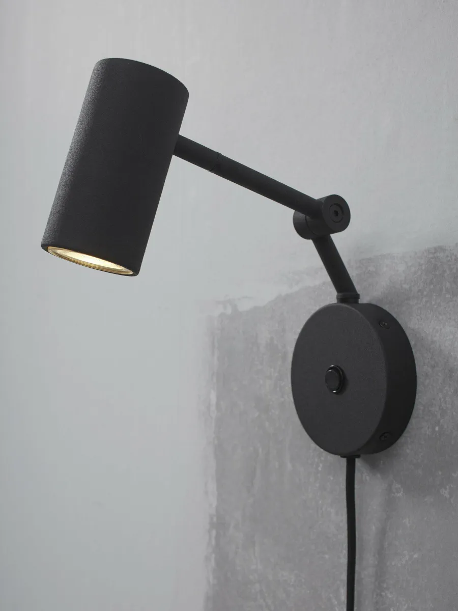 it's about RoMi Wandlamp ijzer Montreux zwart Outlet