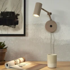it's about RoMi Wandlamp ijzer Montreux zand