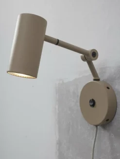 it's about RoMi Wandlamp ijzer Montreux zand