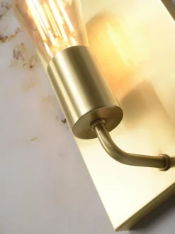 it's about RoMi Wandlamp ijzer Madrid 15xh.25cm goud L Discount