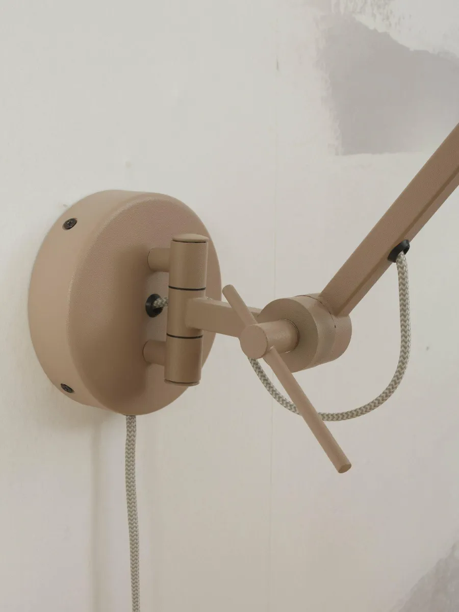 it's about RoMi Wandlamp ijzer Marseille zand New