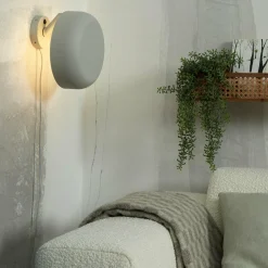 it's about RoMi Wandlamp ijzer Porto lichtgrijs Sale