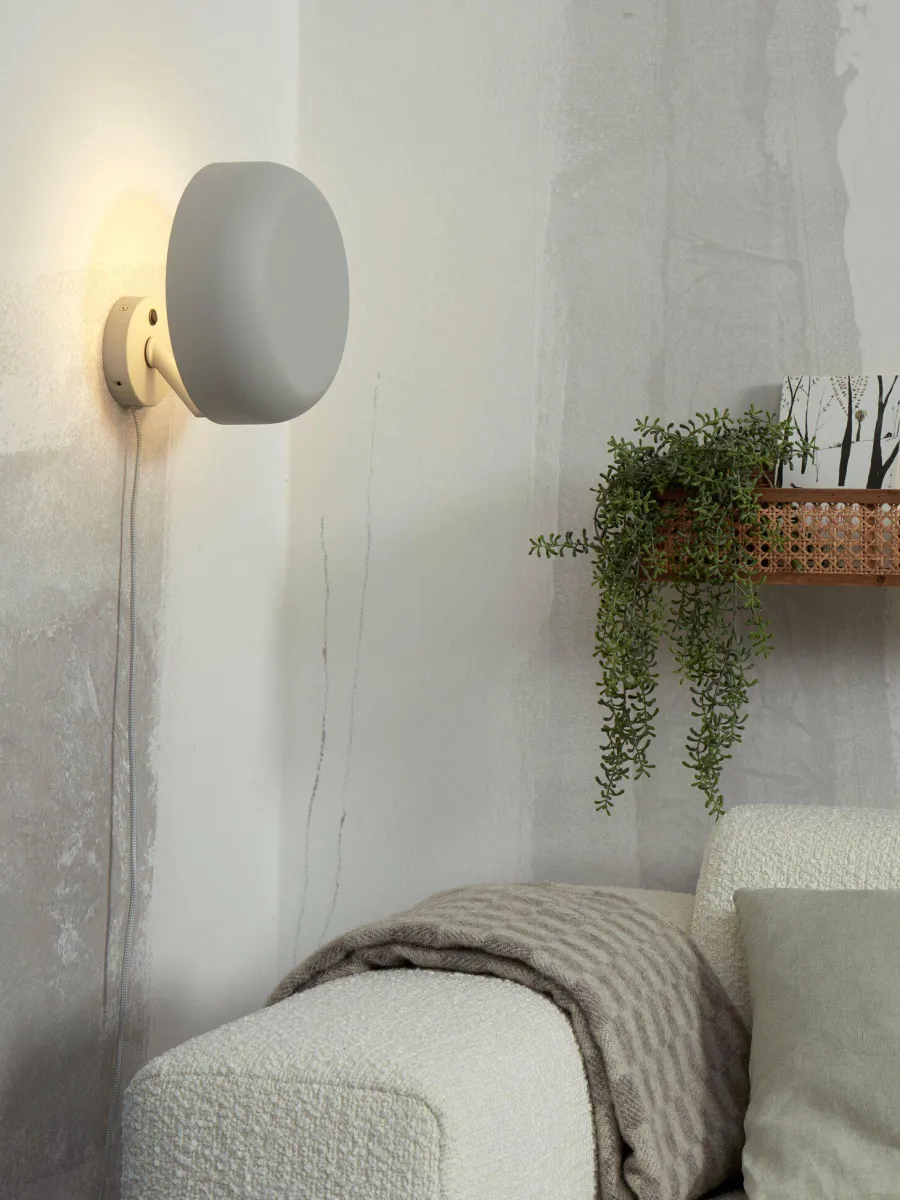 it's about RoMi Wandlamp ijzer Porto lichtgrijs Sale
