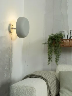 it's about RoMi Wandlamp ijzer Porto lichtgrijs Sale