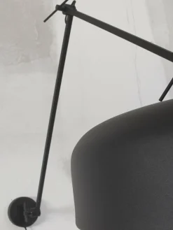 it's about RoMi Wandlamp ijzer Marseille zwart New