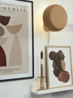 it's about RoMi Wandlamp ijzer Porto mosterd Online