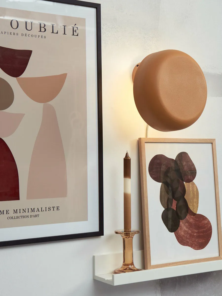 it's about RoMi Wandlamp ijzer Porto mosterd Online