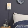 it's about RoMi Wandlamp ijzer Madrid b.15xh.25cm wit L Discount