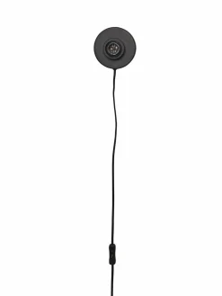 it's about RoMi Wandlamp Panama dia. 65cm donkergrijs Sale