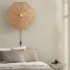 it's about RoMi Wandlamp Panama dia. 65cm naturel Best