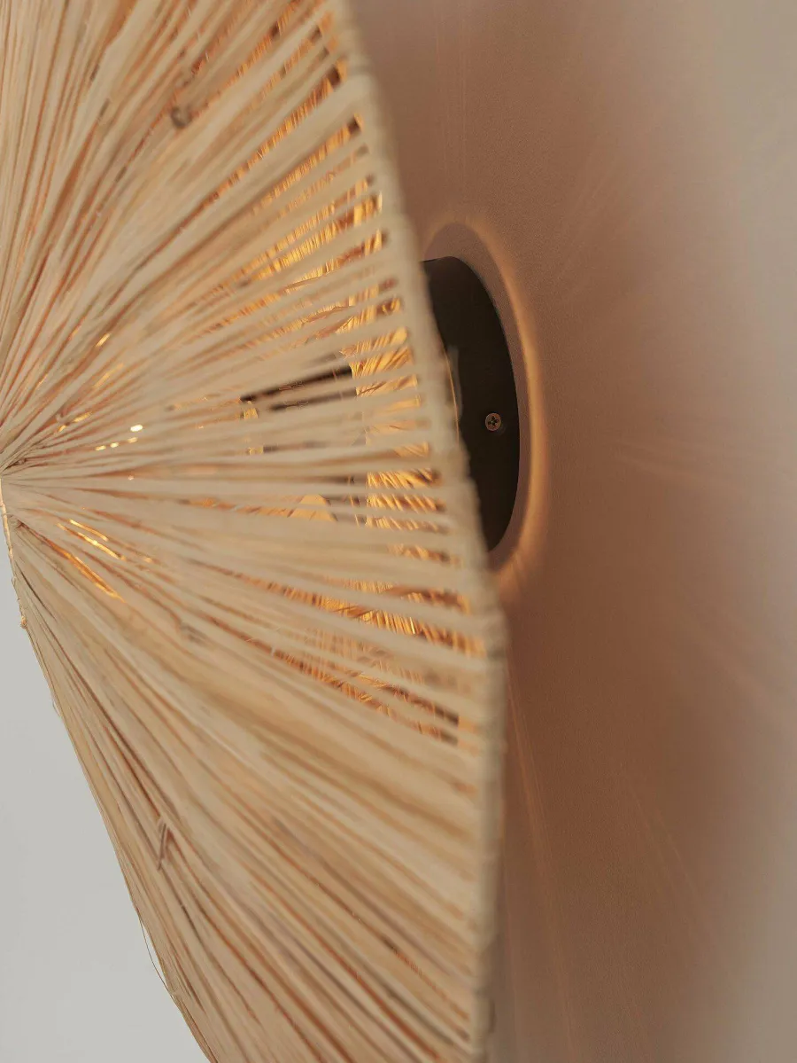 it's about RoMi Wandlamp Panama dia. 65cm naturel Best
