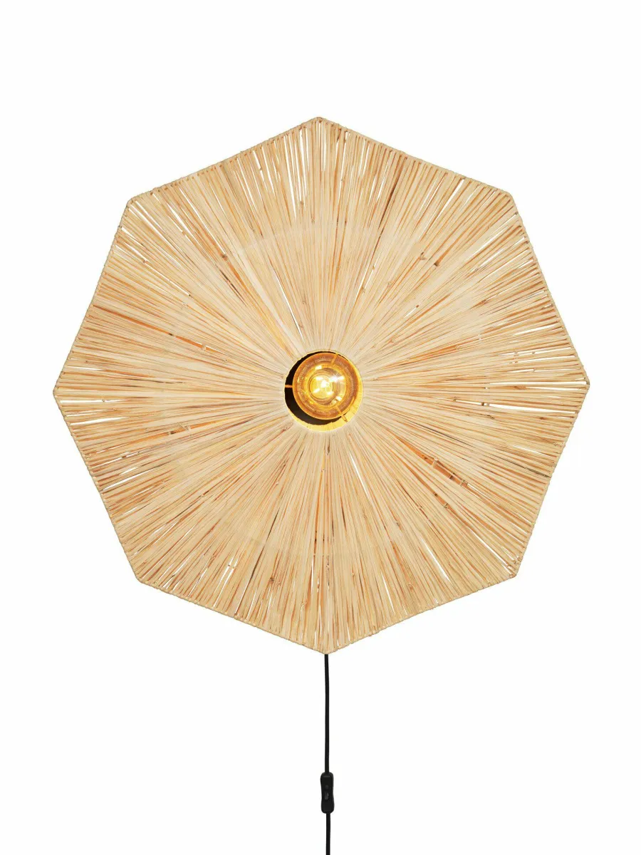 it's about RoMi Wandlamp Panama dia. 65cm naturel Best