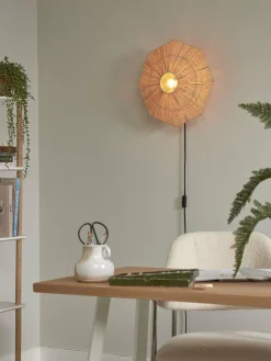 it's about RoMi Wandlamp Panama dia. 45cm naturel New
