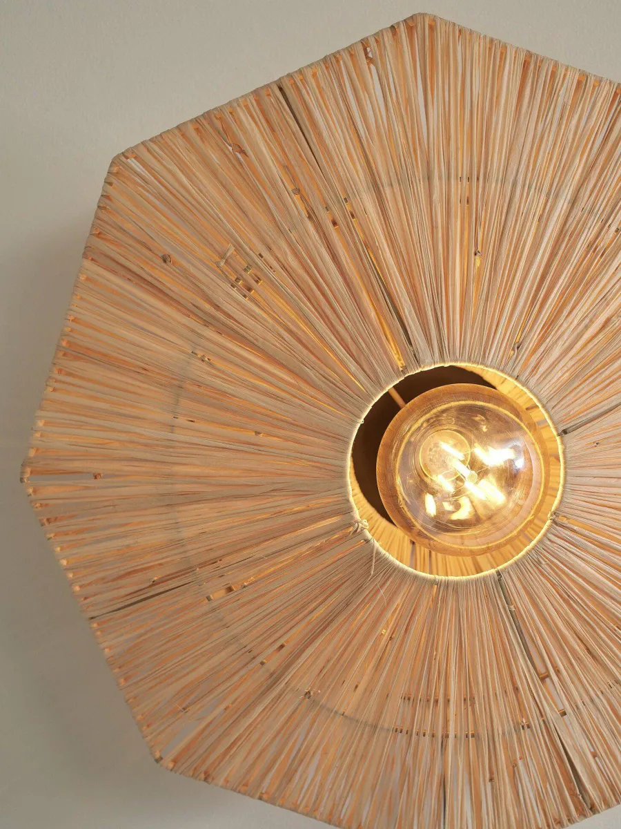 it's about RoMi Wandlamp Panama dia. 45cm naturel New