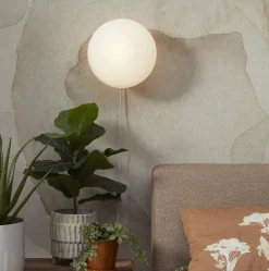 it's about RoMi Wandlamp Sapporo glas wit/zand S