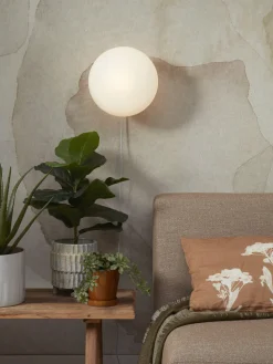 it's about RoMi Wandlamp Sapporo glas wit/zand S