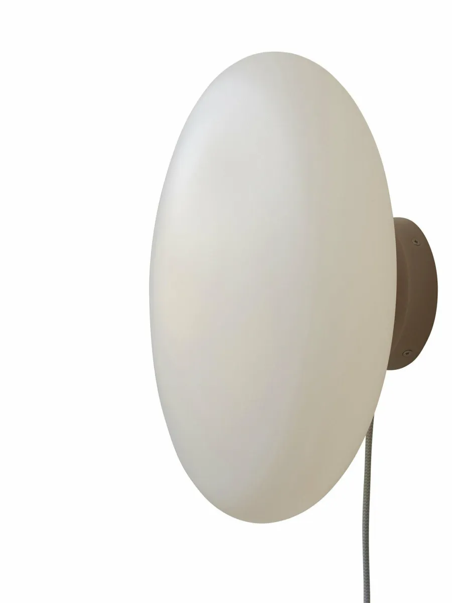 it's about RoMi Wandlamp Sapporo glas wit/zand L