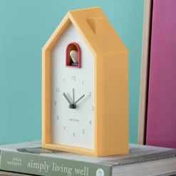 Karlsson Alarmklok Modern Cuckoo helder geel Best