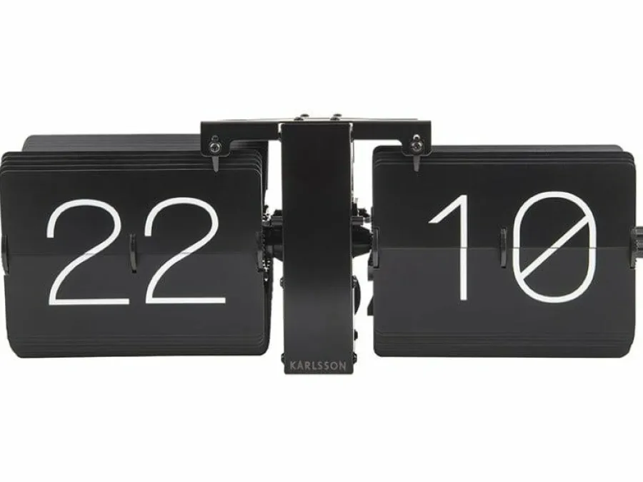 Karlsson Flip klok No Case Stand Zwart Best