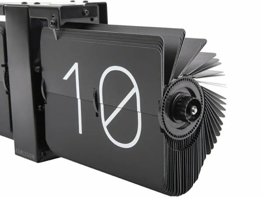 Karlsson Flip klok No Case Stand Zwart Best