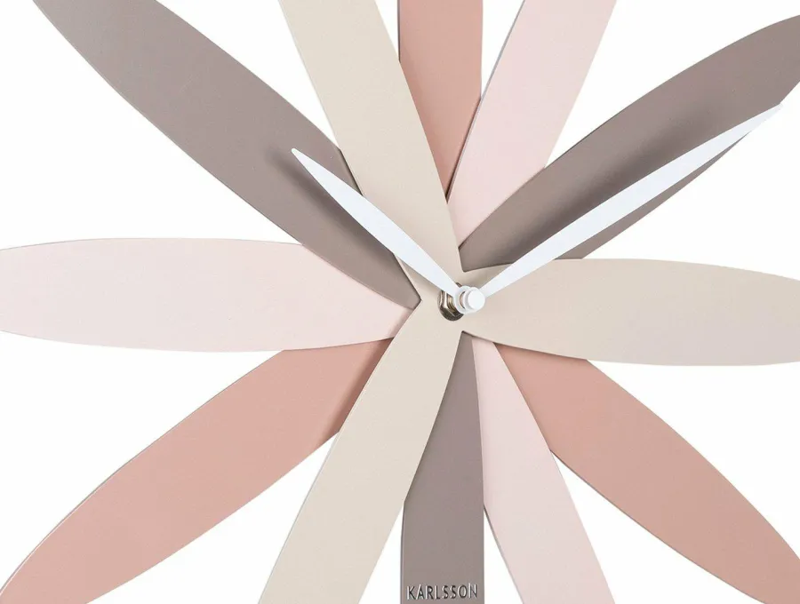 Karlsson Klok Bloom zacht roze - bruin Clearance