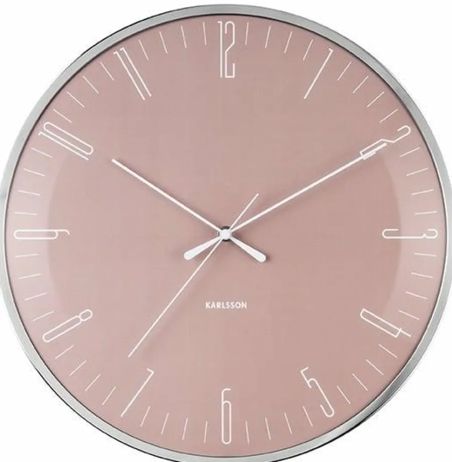 Karlsson Klok Dragonfly licht roze Ø 40 cm Discount