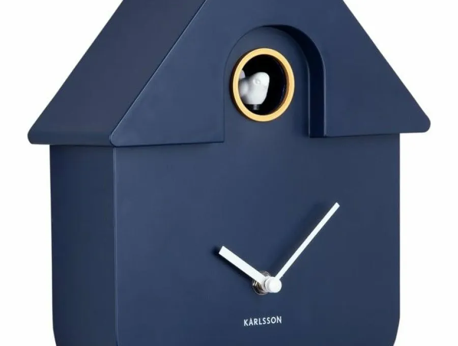 Karlsson Klok Modern Cuckoo - Blauw