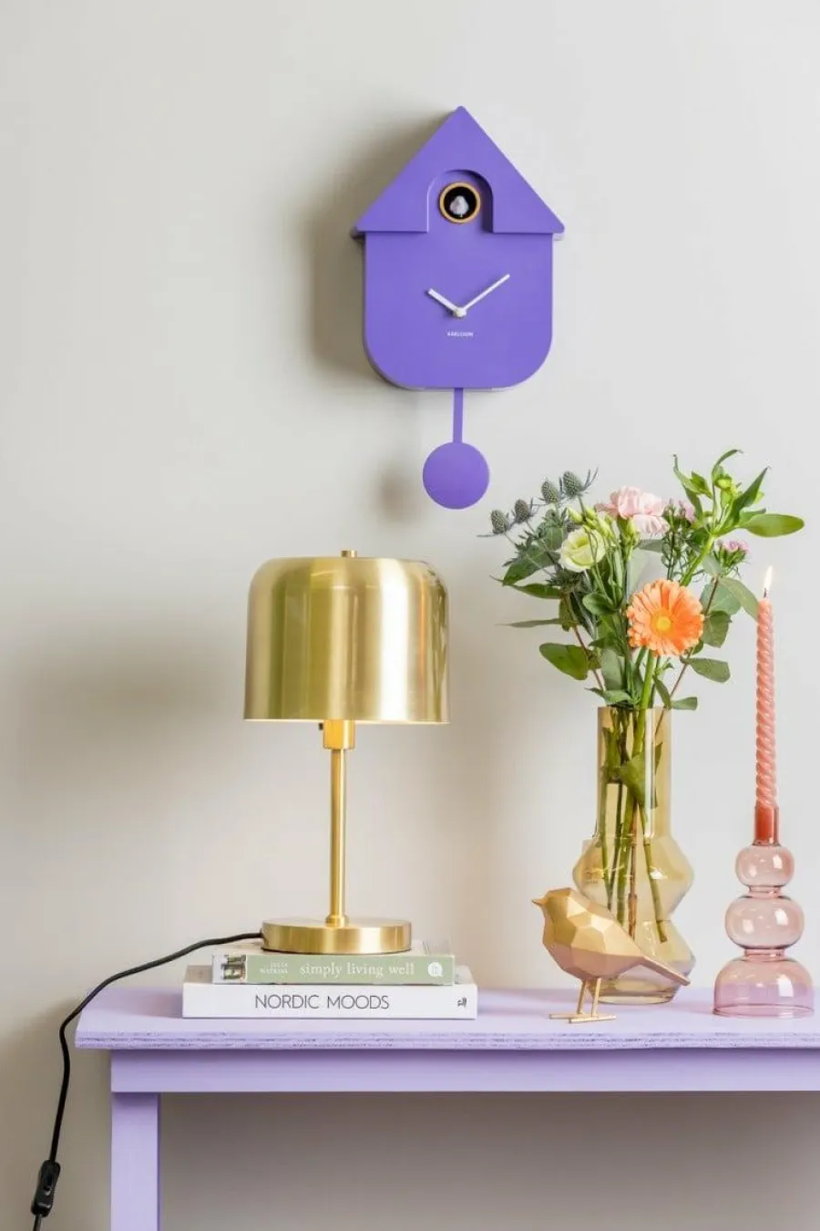Karlsson Klok Modern Cuckoo Paars Online