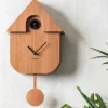 Karlsson Klok Modern Cuckoo - donkerbruin Sale