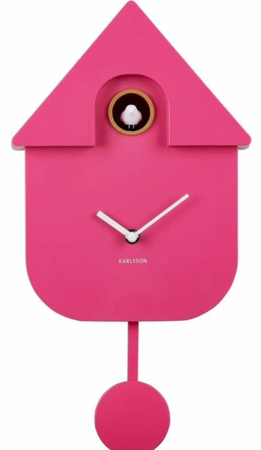 Karlsson Klok Modern Cuckoo Helder Roze