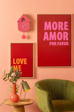 Karlsson Klok Modern Cuckoo Helder Roze