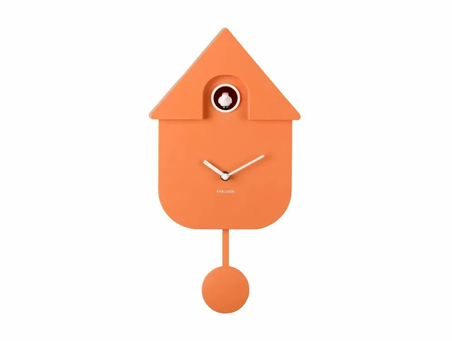 Karlsson Klok Modern Cuckoo - oranje Hot