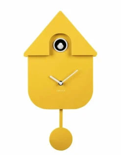 Karlsson Klok Modern Cuckoo Helder Geel Discount