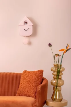 Karlsson Klok Modern Cuckoo - Licht roze Best