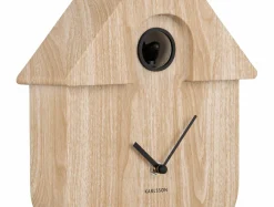 Karlsson Klok Modern Cuckoo - licht bruin Sale