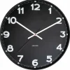 Karlsson Klok new classic medium zwart Ø 40,5 cm New