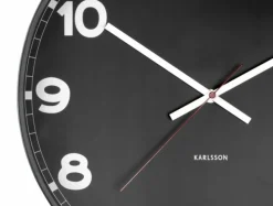 Karlsson Klok new classic medium zwart Ø 40,5 cm New