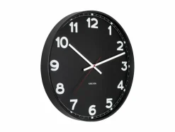 Karlsson Klok new classic medium zwart Ø 40,5 cm New