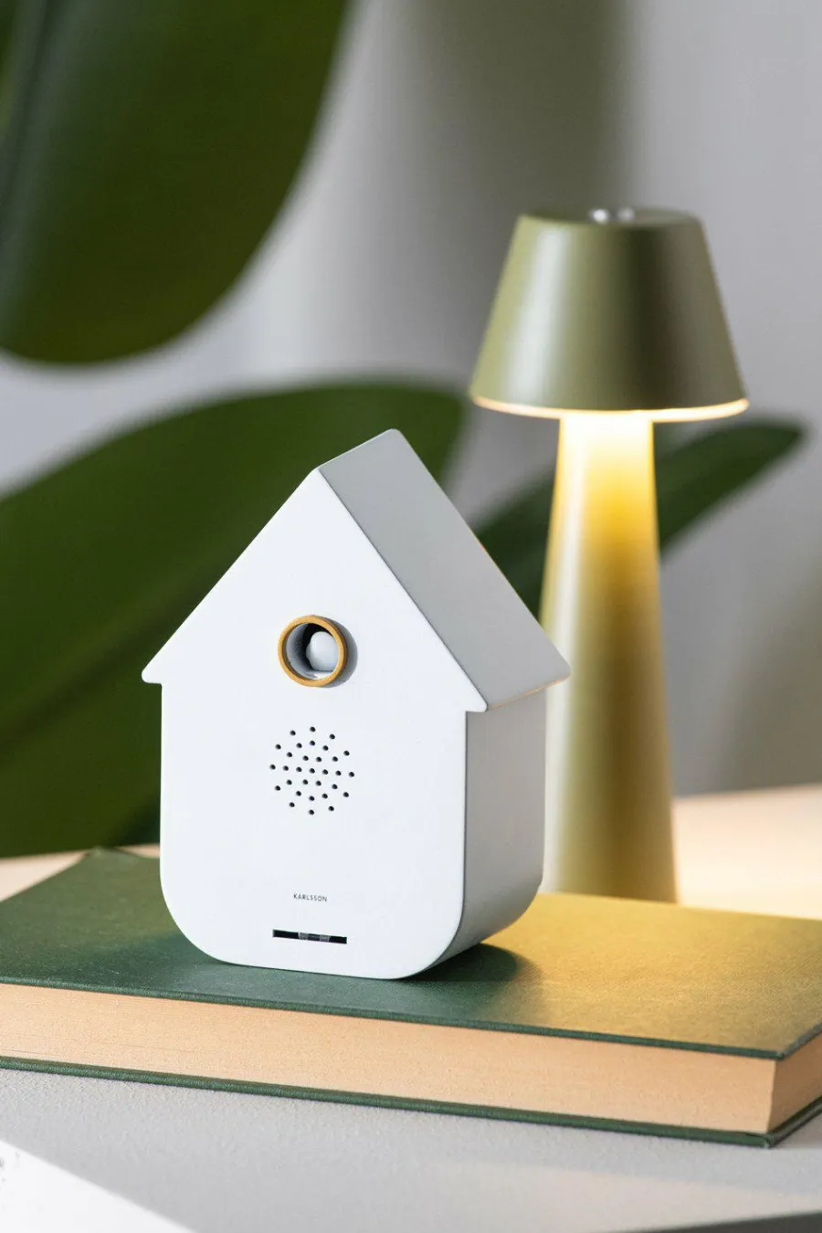 Karlsson Sound Box Modern Cuckoo - Wit Best