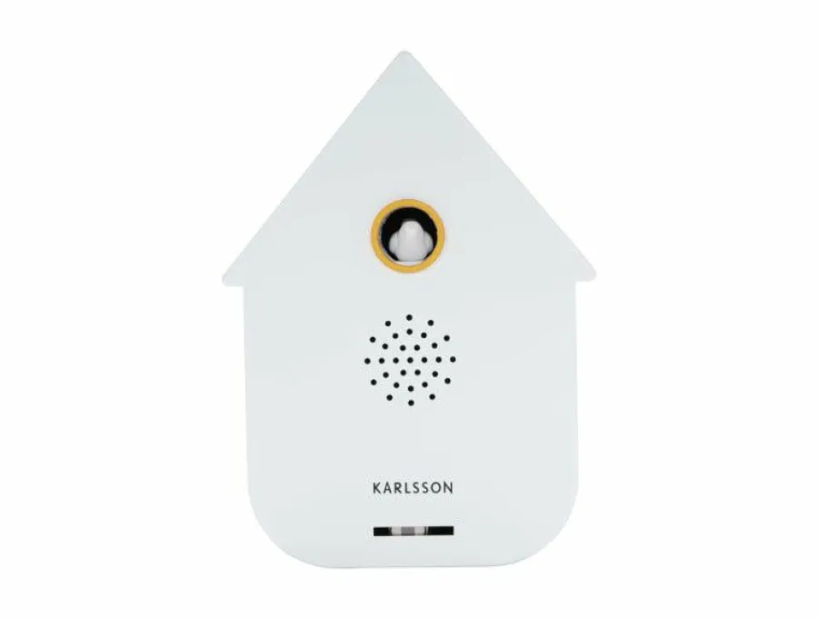 Karlsson Sound Box Modern Cuckoo - Wit Best
