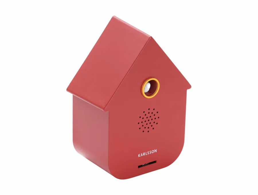 Karlsson Sound Box Modern Cuckoo - Rood Online