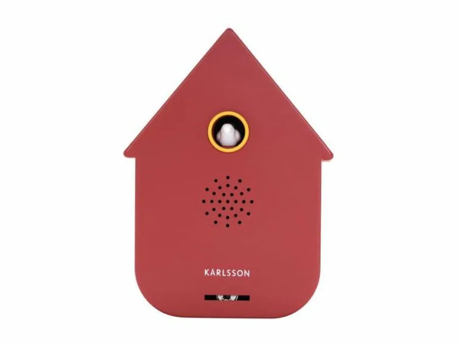 Karlsson Sound Box Modern Cuckoo - Rood Online