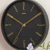 Karlsson Wandklok Belle Numbers zwart Ø 35 cm