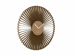Karlsson Wandklok Cascara mocca bruin